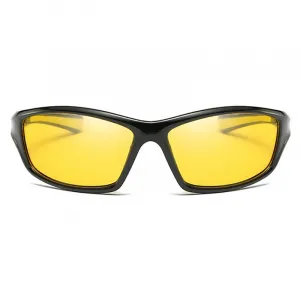 DUBERY George 3 slnečné okuliare, Black & Silver / Yellow (GDB005C03)