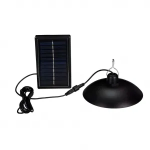 MG Lamp solárna lampa 1200mAh, čierna