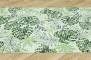 Kúpelňová penová rohož 266C Monstera