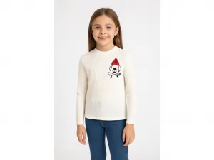 Fashionkids Dievčenský rebrovaný top  NATALKA Farba: Žltá, Veľkosť: 110