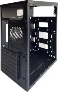 EUROCASE skříň ML N6-500B, Midi Tower, 1xUSB-C, 2xUSB 3.0, 2x audio, bez zdroje