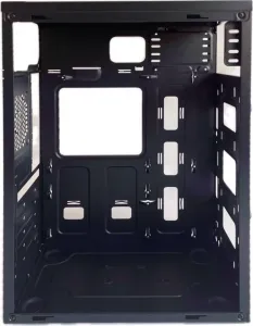 EUROCASE skříň ML N6-500B, Midi Tower, 1xUSB-C, 2xUSB 3.0, 2x audio, bez zdroje