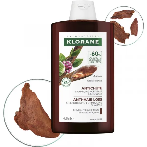 Klorane Quinine Anti-Hair Loss Shampoo posilňujúci šampón proti vypadávaniu vlasov 200 ml