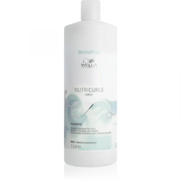 Wella Professionals Nutricurls Curls jemný micelárny šampón pre kučeravé vlasy 1000 ml