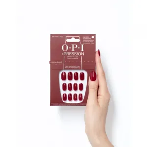 OPI xPRESS/ON umelé nechty Big Apple Red 30 ks