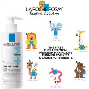 La Roche-Posay Lipikar AP+Max Balm ošetrujúci telový balzam pre veľmi suchú citlivú a atopickú pokožku 400 ml
