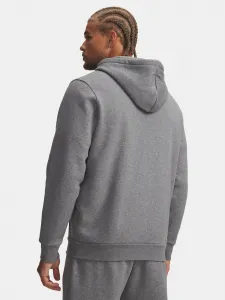 Šedá mikina Under Armour UA Essential Fleece FZ Hood