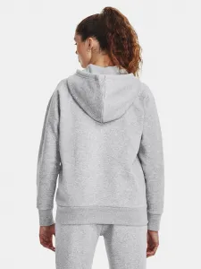 Svetlosivá dámska mikina s kapucňou Under Armour Rival