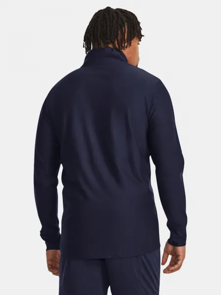 Tmavomodrá športová bunda Under Armour UA M's Ch. Track Jacket