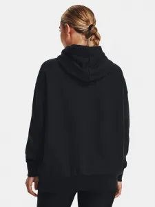 Čierna mikina Under Armour Essential Flc OS Hoodie