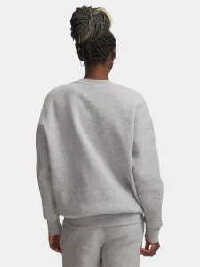 Svetlosivá mikina Under Armour Essential Flc OS Crew
