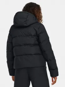 Čierna zimná páperová bunda Under Armour UA CGI DOWN CRINKLE JKT