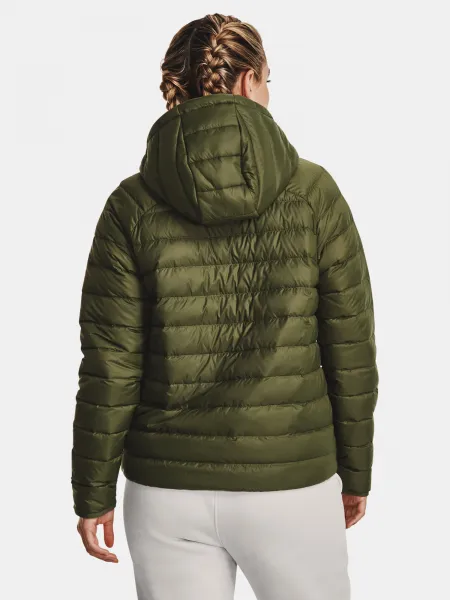 Zelená zimná páperová bunda Under Armour UA STRM ARMOUR DOWN 2.0 JKT