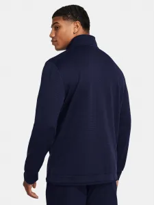 Tmavomodrá pánska športová mikina Under Armour UA Storm SweaterFleece QZ LB