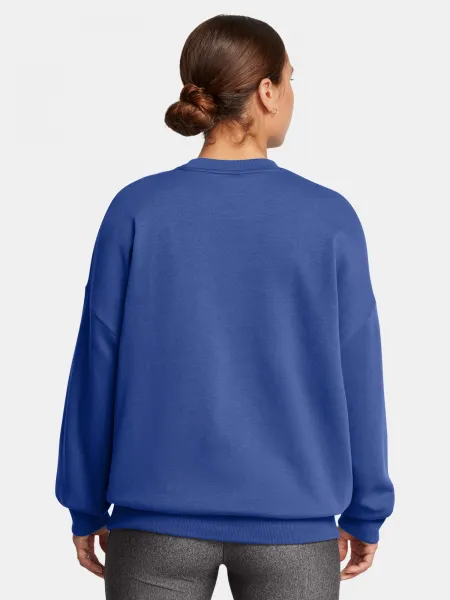 Women's sweatshirt Under Armour Rival Fleece WordmarkOS Crew-BLU - Women's