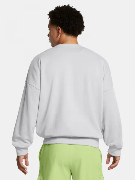 Men's sweatshirt Under Armour UA Icon HWT Terry OS Crew-GRY - Men's