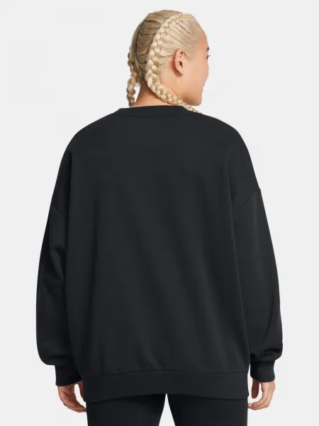 Women's Under Armour Rival Fleece OS Crew-BLK sweatshirt - Women's