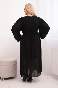 Kesi Włoski Plus Size plisované šaty