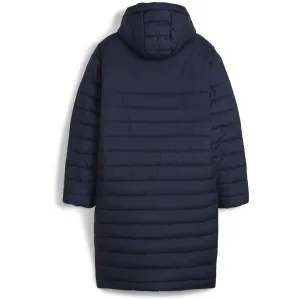 Puma TEAMFINAL BENCH JACKET Pánska zimná bunda, tmavo modrá, veľkosť