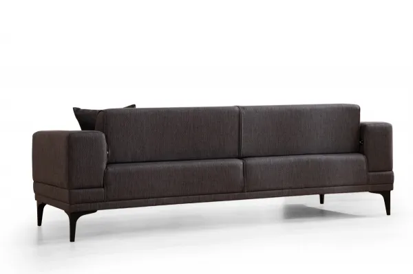 Hanah Home Třímístná rozkládací pohovka Horizon 230 cm tmavě šedá