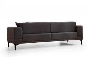 Hanah Home Třímístná rozkládací pohovka Horizon 230 cm tmavě šedá