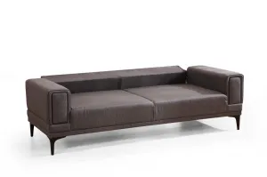 Hanah Home Třímístná rozkládací pohovka Horizon 230 cm tmavě šedá