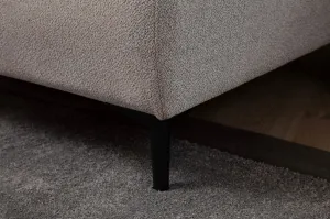 Hanah Home Křeslo Aren ekokůže šedé