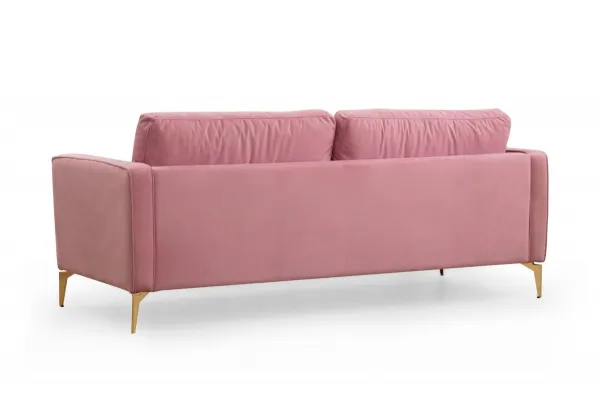 Hanah Home Třímístná pohovka Rome 215 cm růžová