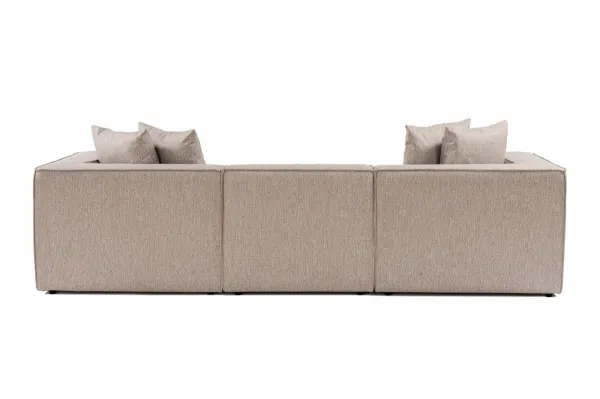 Hanah Home Třímístná pohovka Sora 325 cm pískově béžová