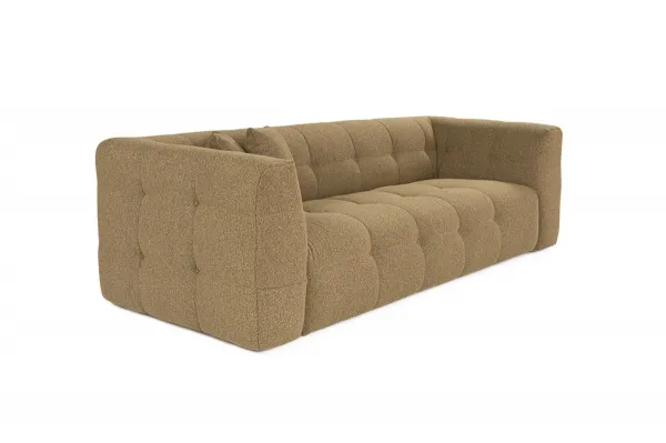 Hanah Home Třímístná pohovka Cady 235 cm khaki