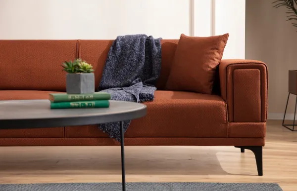 Hanah Home Dvoumístná pohovka Horizon 170 cm cihlová