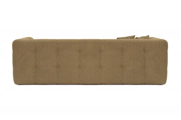 Hanah Home Třímístná pohovka Cady 235 cm khaki