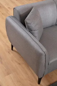 Hanah Home Třímístná rozkládací pohovka Belissimo 220 cm šedá