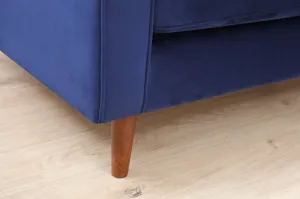 Trojmiestna pohovka Rome - Navy Blue