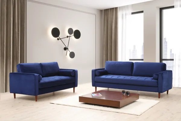 Trojmiestna pohovka Rome - Navy Blue
