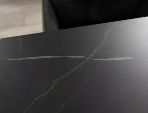 Signal Jídelní rozkládací stůl Westin 160/240 cm keramika černý/černý mramor