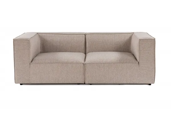 Hanah Home Dvoumístná pohovka Sora 220 cm pískově béžová