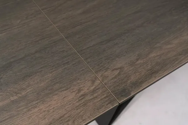 Signal Jídelní rozkládací stůl Westin 160/240 cm keramika černý/hnědý