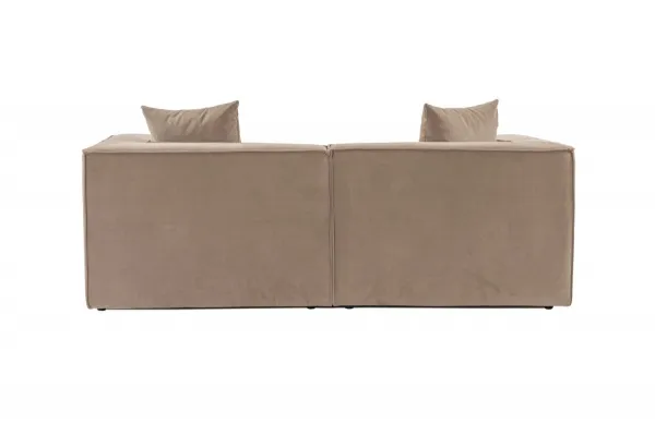 Hanah Home Dvoumístná pohovka Sora 220 cm cappucino