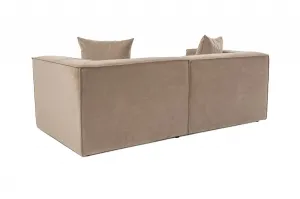 Hanah Home Dvoumístná pohovka Sora 220 cm cappucino