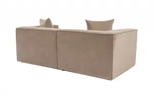 Hanah Home Dvoumístná pohovka Sora 220 cm cappucino
