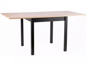 Signal Jídelní rozkládací stůl Flip 80/120 cm dub Artisan/černý