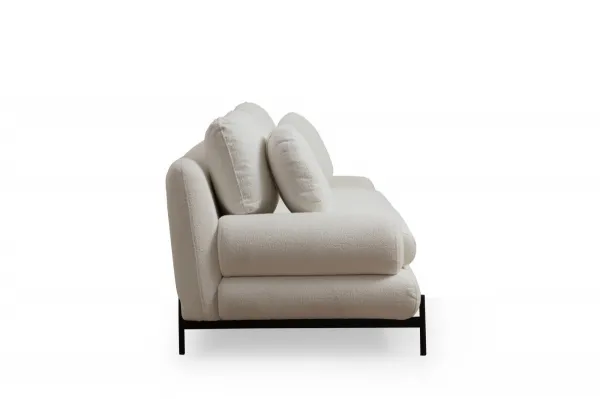 Hanah Home Dvoumístná pohovka Livorno 188 cm bílá