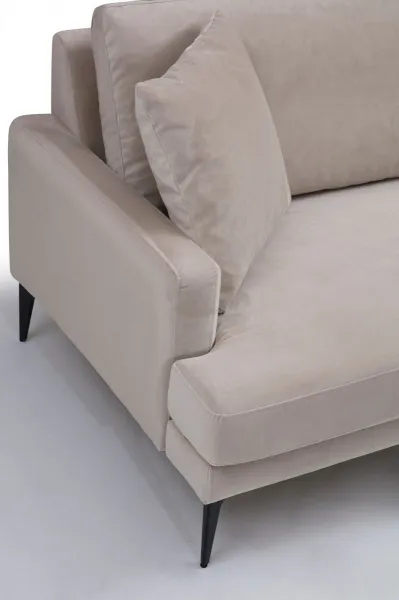 Hanah Home Dvoumístná pohovka Papira 175 cm béžová