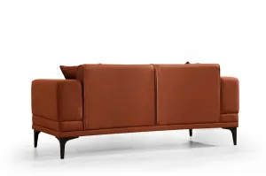 Hanah Home Dvoumístná pohovka Horizon 170 cm cihlová