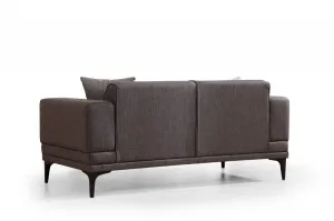 Hanah Home Dvoumístná pohovka Horizon 170 cm tmavě šedá