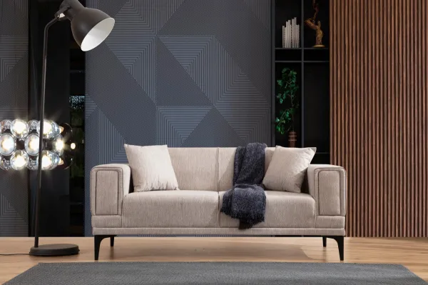Hanah Home Dvoumístná pohovka Horizon 170 cm světle hnědá