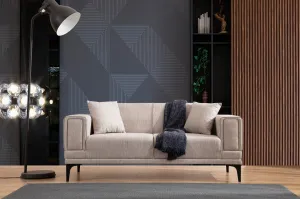 Hanah Home Dvoumístná pohovka Horizon 170 cm světle hnědá