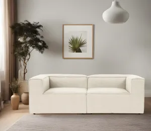 Hanah Home Dvoumístná pohovka Fora 248 cm ecru