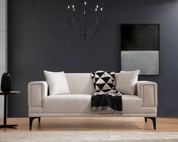 Hanah Home Dvoumístná pohovka Horizon 170 cm ecru